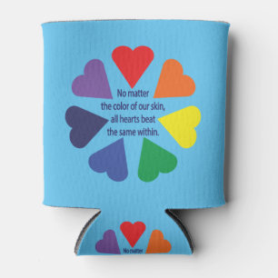 Rainbow Hearts Dosenkühler
