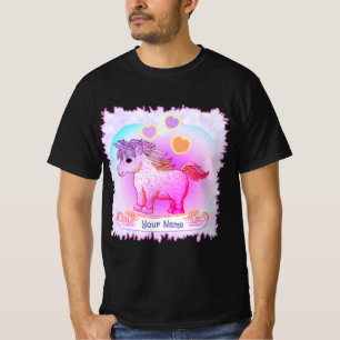 Rainbow Hearts Einhorn T-Shirt