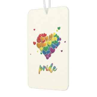 Rainbow Hearts Splash Pride Autolufterfrischer