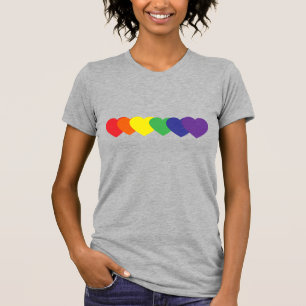 Rainbow Hearts T-Shirt