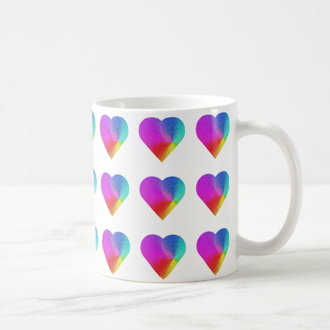 Rainbow Hearts Tasse (Rechts)