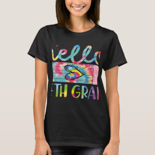 Rainbow Hello Fifth Grade Student Lehrer zurück T-Shirt