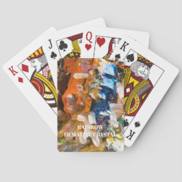 Rainbow Hematite Crystal Spielkarten