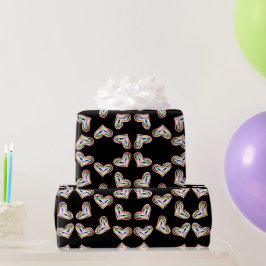 Rainbow-Hochzeitszittel Geschenkpapier