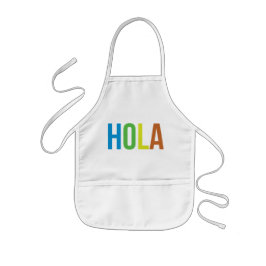 Rainbow Hola Kinderschürze