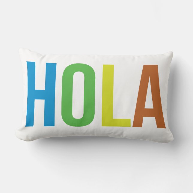 Rainbow Hola Lendenkissen (Vorderseite)