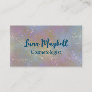 Rainbow Holographic Business Card Visitenkarte