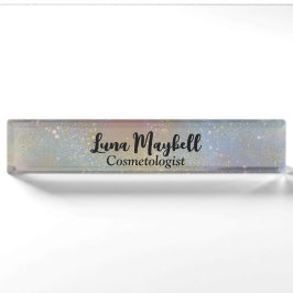Rainbow Holographic Business Namensplakette