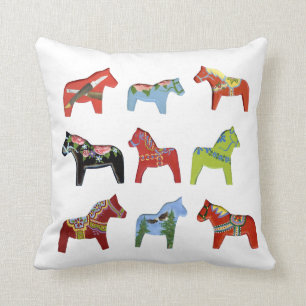 Rainbow Horses Kissen