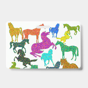 Rainbow Horses - "Vernarrt in Pferde!" Ausweis