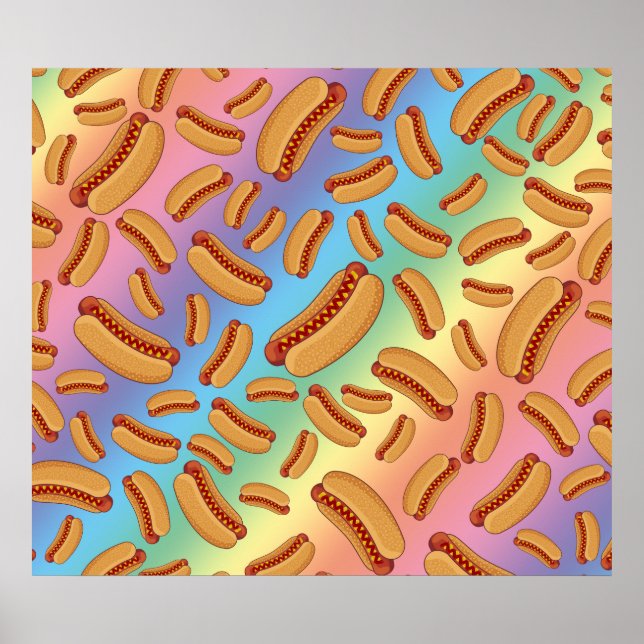 Rainbow-Hotdogs Poster (Vorne)