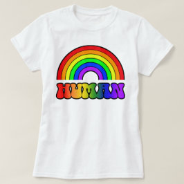 Rainbow Human Prith Monat T-Shirt