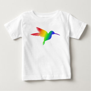 Rainbow Hummingbird Baby T-shirt