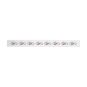 Rainbow Hummingbird mit dem Symbol Unendlichkeit