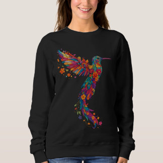 Rainbow Hummingbird Pride Sweatshirt