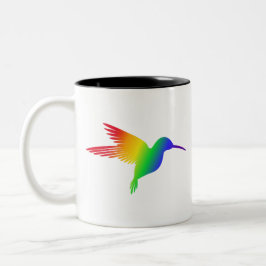 Rainbow Hummingbird Zweifarbige Tasse