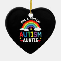 Rainbow I bin eine stolze Autismus Tante Autismus