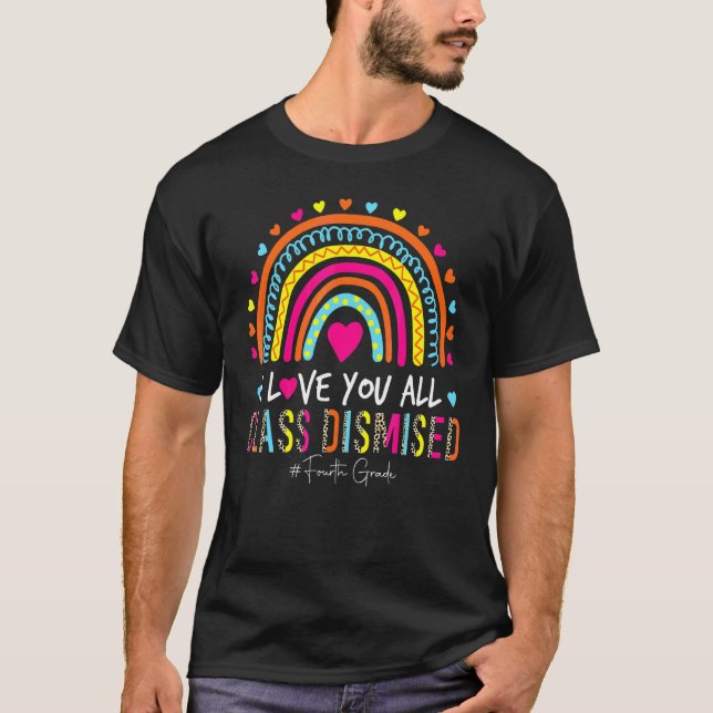 Rainbow I Liebe You Class T-Shirt (Vorderseite)