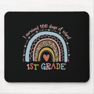 Rainbow I überlebte 100 Tage der 1. Klasse Mousepad
