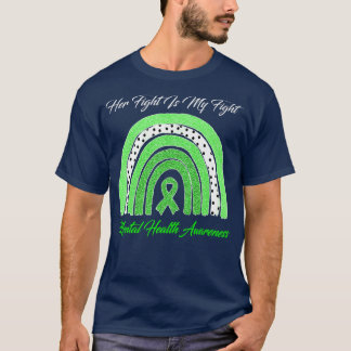 Rainbow Ihr Kampf ist mein Kampf gegen psychische T-Shirt