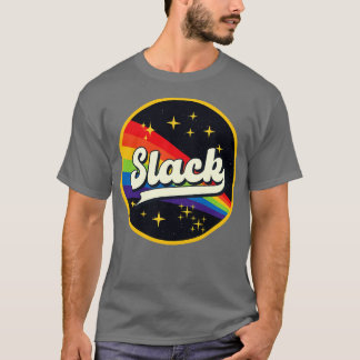 Rainbow im Vintagen Weltraumstil T-Shirt