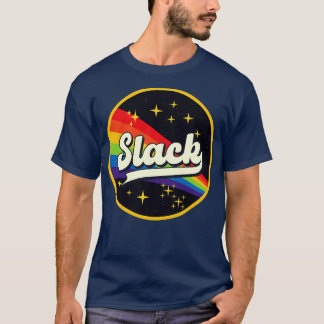 Rainbow im Vintagen Weltraumstil T-Shirt