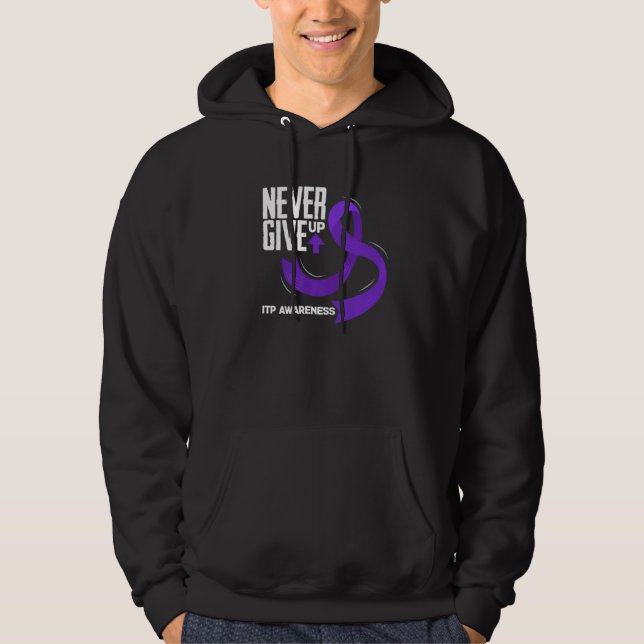 Rainbow Immune Thrombocytopenia Platelets ITP Awar Hoodie (Vorderseite)
