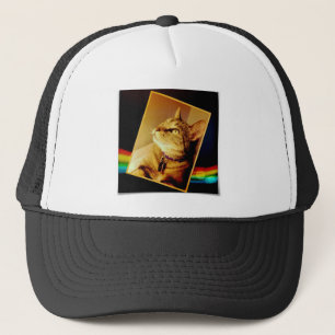 Rainbow Indigo Truckerkappe