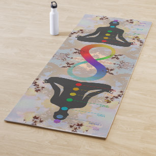 Rainbow Infinity Chakra Yogi Astral Body Yoga Mat Yogamatte