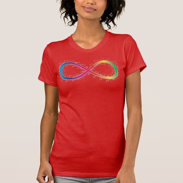Rainbow Infinity T - Shirt (Vorderseite)