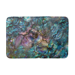 Rainbow Iridescent Abalone Sea Muschel Badematte