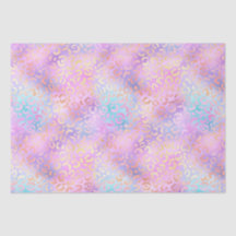 Rainbow Iridescent Gradient and Leopard Spots