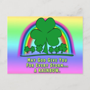 RAINBOW - IRISH SESSING POSTKARTE