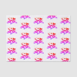 Rainbow JAPANESE Dragon Tissue Seidenpapier