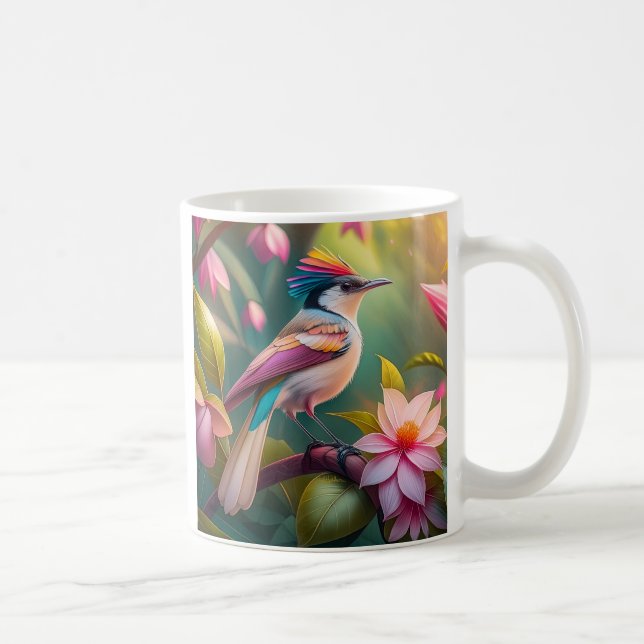 Rainbow-Jay Fantasy Bird Kaffeetasse (Rechts)