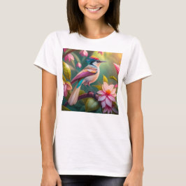 Rainbow-Jay Fantasy Bird T-Shirt