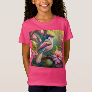 Rainbow-Jay Fantasy Bird T-Shirt
