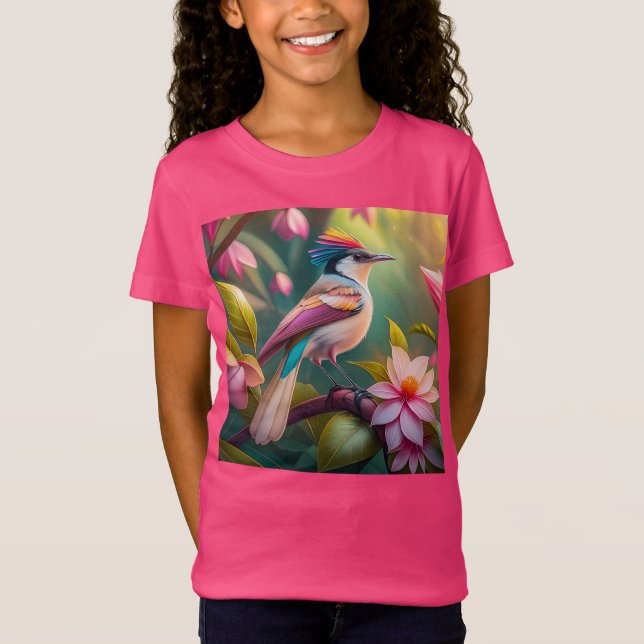 Rainbow-Jay Fantasy Bird T-Shirt (Vorderseite)