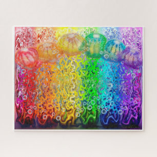 Rainbow Jellyfish Tentacles