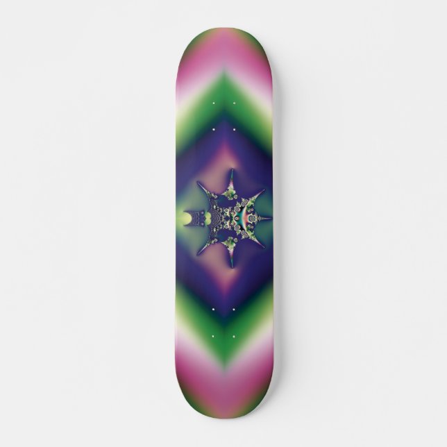 Rainbow Jewele Skateboard (Vorne)