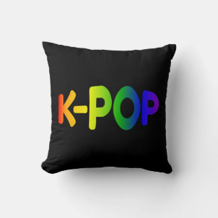 Rainbow K-Pop Kissen
