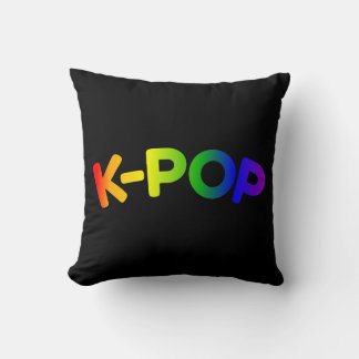Rainbow K-Pop Kissen