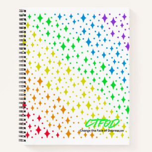 Rainbow Kaleidoscope Journal - CTFOD Spectrum Notizbuch