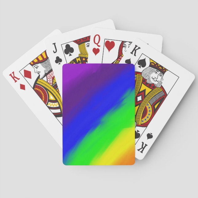 Rainbow-Kartenspiel Spielkarten (Rückseite)