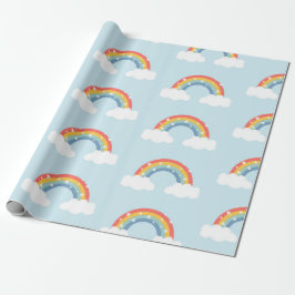 Rainbow Kids Party Wrapping Paper Geschenkpapier