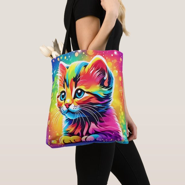 Rainbow Kitten Dream Tasche (Von Nahem)