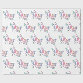 Rainbow Kitty Geschenkpapier