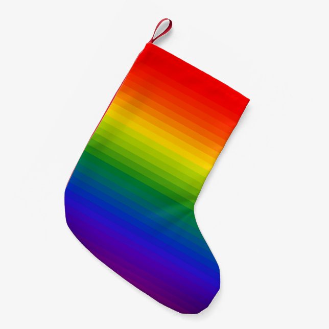 Rainbow Kleiner Weihnachtsstrumpf (Vorderansicht (hängend))