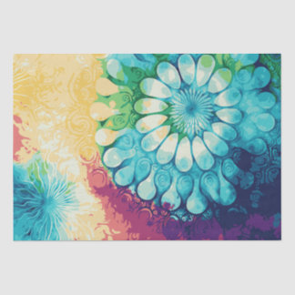 Rainbow-Krawatte-Dye 2 Gewebepapier Seidenpapier
