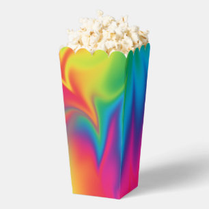 Rainbow Krawatte-Dye Birthday Party Gefallen Popco Geschenkschachtel